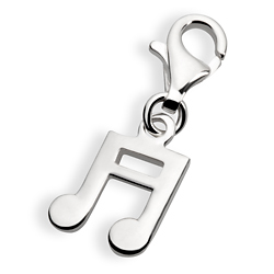 Charm Kinderschmuck Note 925er Silber