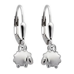 Kinderschmuck Ohrringe se Schafe Silber