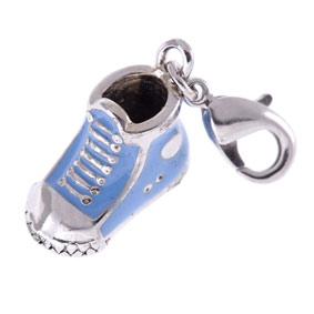 Charm Kinderschmuck Schuh blau