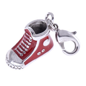 Charm Kinderschmuck Schuh rot