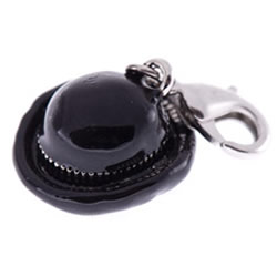 Charm Kinderschmuck Hut schwarz