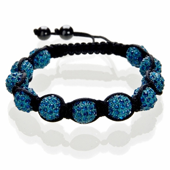 Shamballa Armband Hmatit Kristall trkis