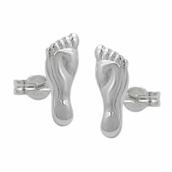925er Silber Kinder Ohrstecker Fe