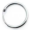 Schmuck Creolen poliert 925 Silber 10mm Silber