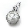Kinderschmuck Halskette Fu�ball mit Kette Silber
