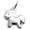 Kinderschmuck Halskette s��es Pferd mit Kette Silber