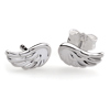 Kinder Ohrstecker Fl�gel Silber