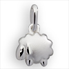 Kinderschmuck Anh�nger Schaf mit Kette Silber