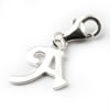 Charm Buchstabe A - 925er Silber