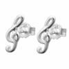 925er Silberohrstecker Notenschl�ssel