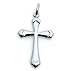 Kinderschmuck Halskette stilvolles Kreuz mit Kette Silber