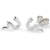 Kinderschmuck Ohrstecker Schlange Silber