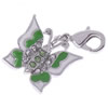 Charm Kinderschmuck Schmetterling grn